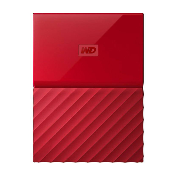 WD my pasport hard drive red